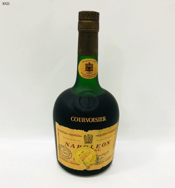 【古酒】未開栓蓋付クルボアジェ ナポレオン バカラボトル ブランデー コニャック 未開栓】 NAPOLEON ナポレオン クルボアジェ コニャック ブランデー