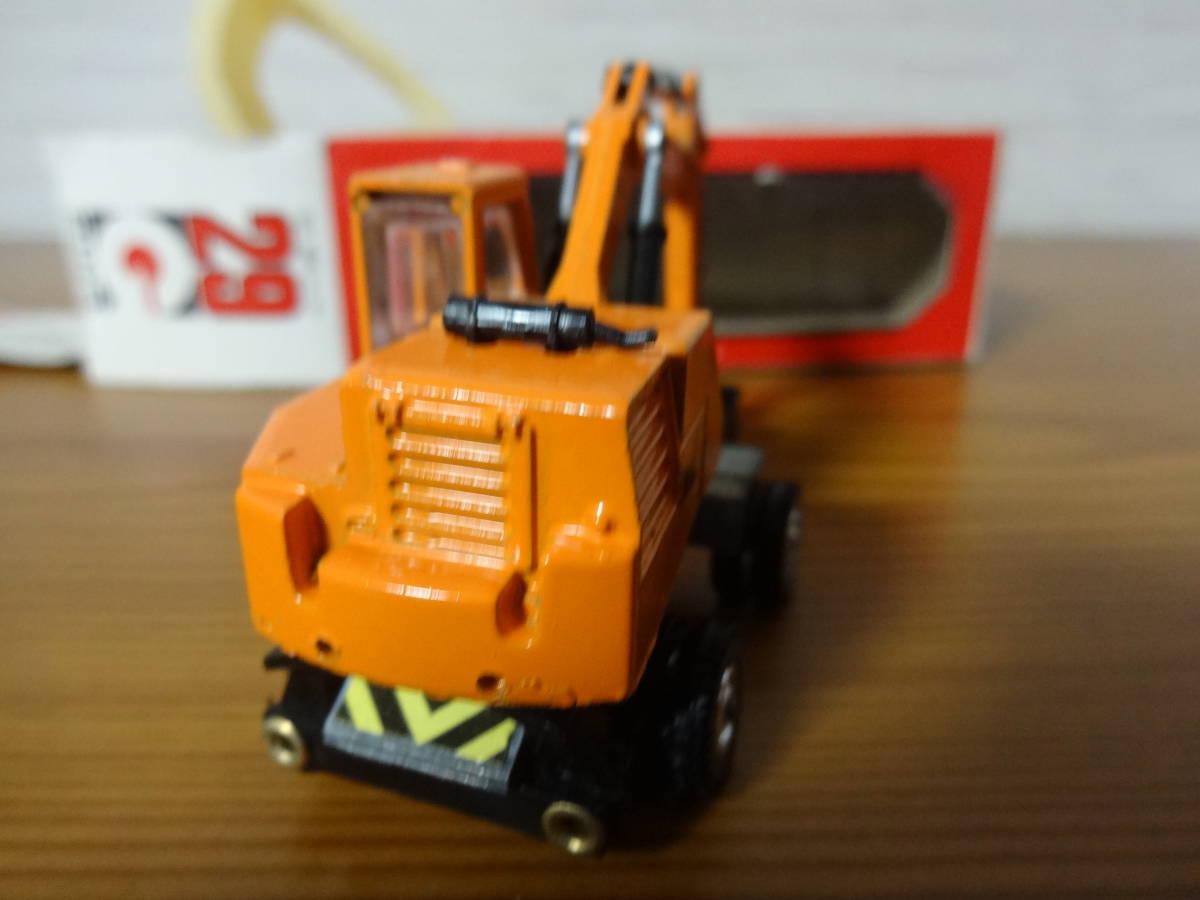 EIDAI GRIP 日立 WH03 油圧クラムシェル 1/70 永大グリップゼッケン 日立WH03 ホイール式 油圧ショベル 1/70 格安