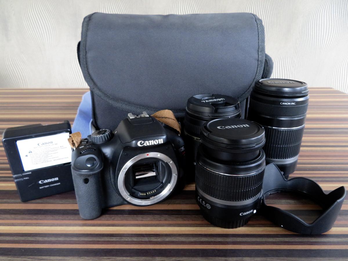 通電のみ確認】Canon キャノン/EOS Kiss X4/レンズ・CANON ZOOM LENS