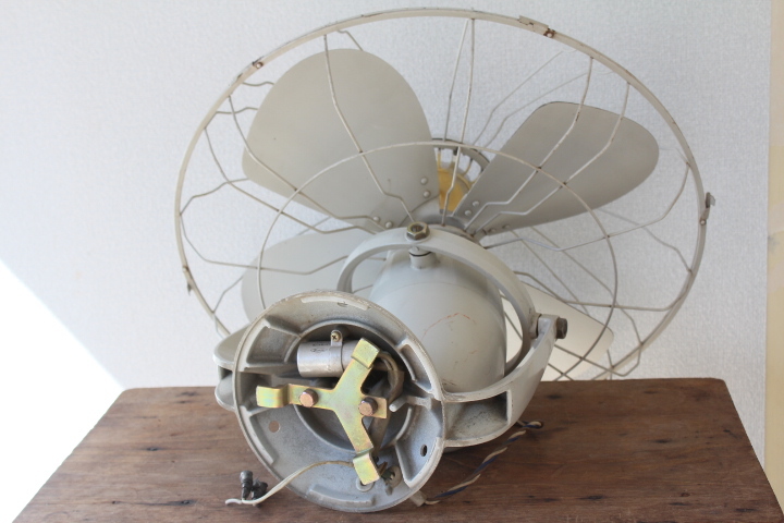 ○東芝 古い天井扇風機 F-690 50㎝○ 昭和レトロ/工業系/シーリング