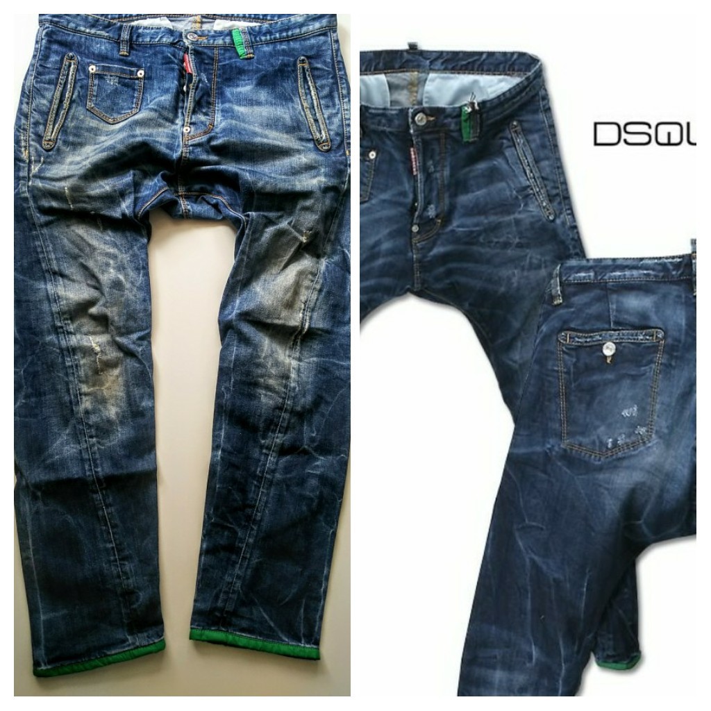 希少 DSQUARED2 ディースクエアード RIDER JEAN ライダージーンズ 44 