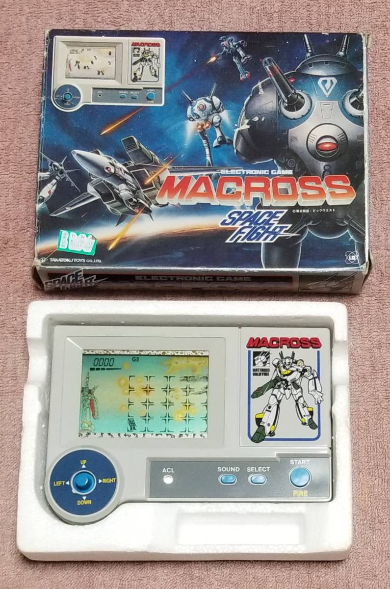 美品】 ゲームウォッチ マクロス スペースファイト MACROSS SPACE