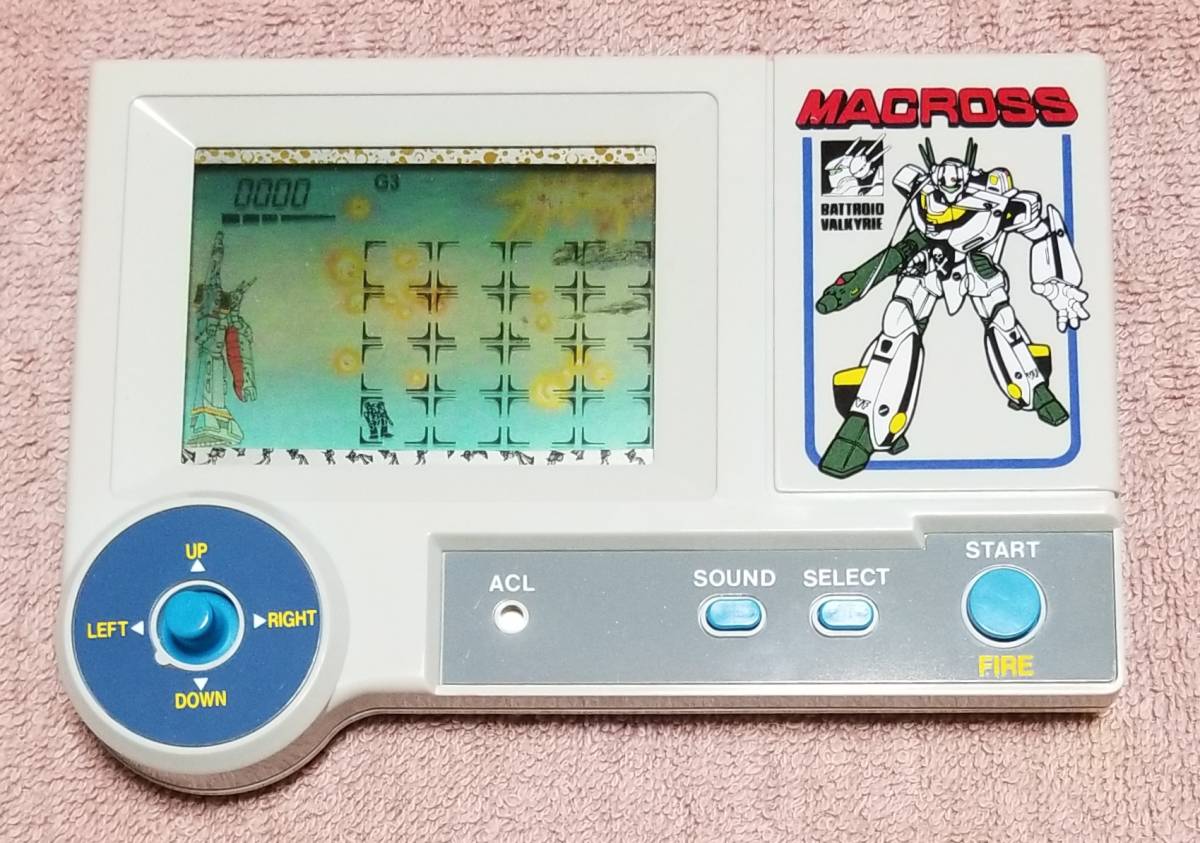 美品】 ゲームウォッチ マクロス スペースファイト MACROSS SPACE