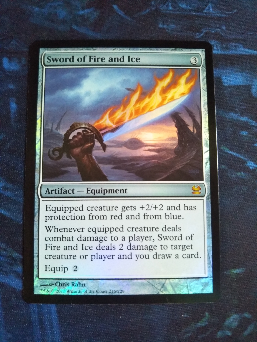 MTG 火と氷の剣 日本語 foil 拡張 MTG 火と氷の剣 日本語 foil 拡張 EX