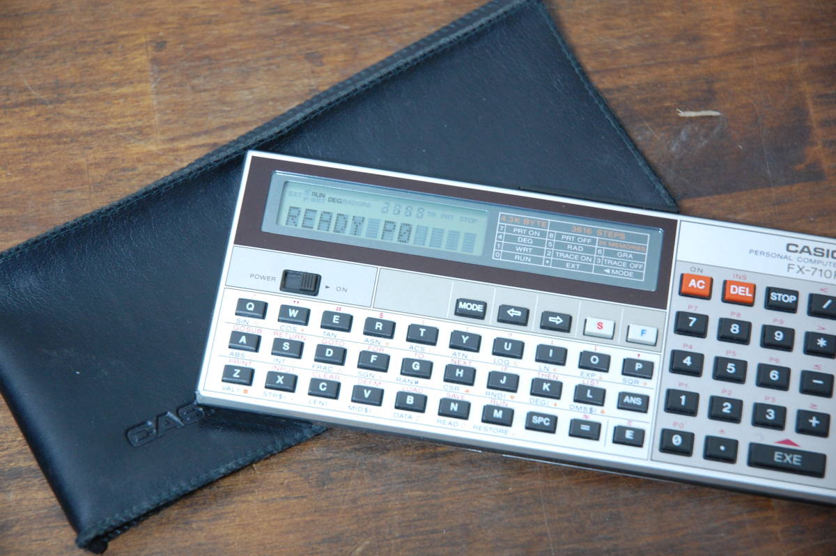 CASIO カシオ ポケコン 関数電卓 FX-860Pvc ポケットコンピューター 