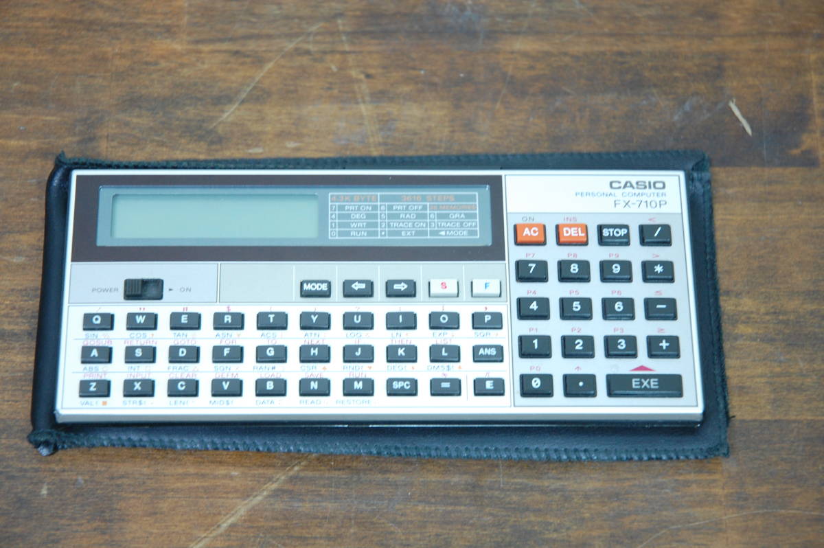 CASIO カシオ ポケコン 関数電卓 FX-860Pvc ポケットコンピューター 