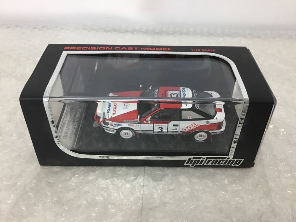 hpi・racing 1/43 トヨタ Celica GT－Four ＃3 1990 Safari ミニカー