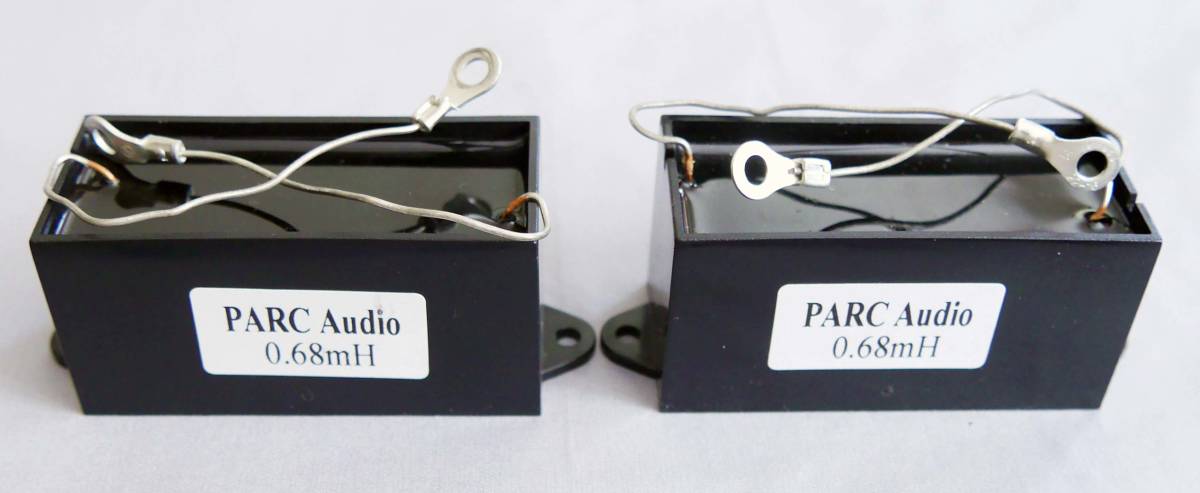 PARC Audio ネットワーク用珪素鋼板コイル 0.68mH ペア 　その1