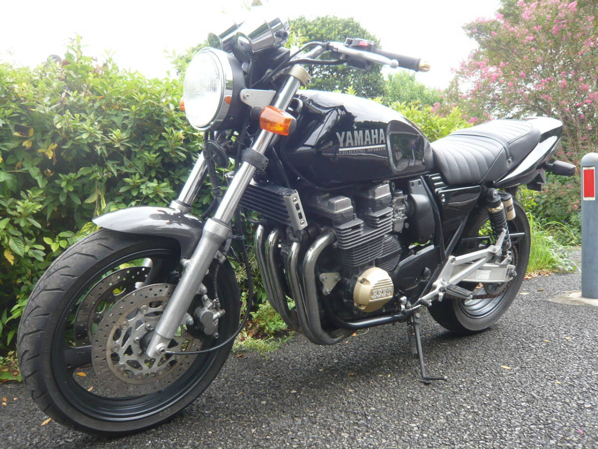 XJR400 4HM XJR400 YAMAHA タックロールシート 前期 レザー 京都 