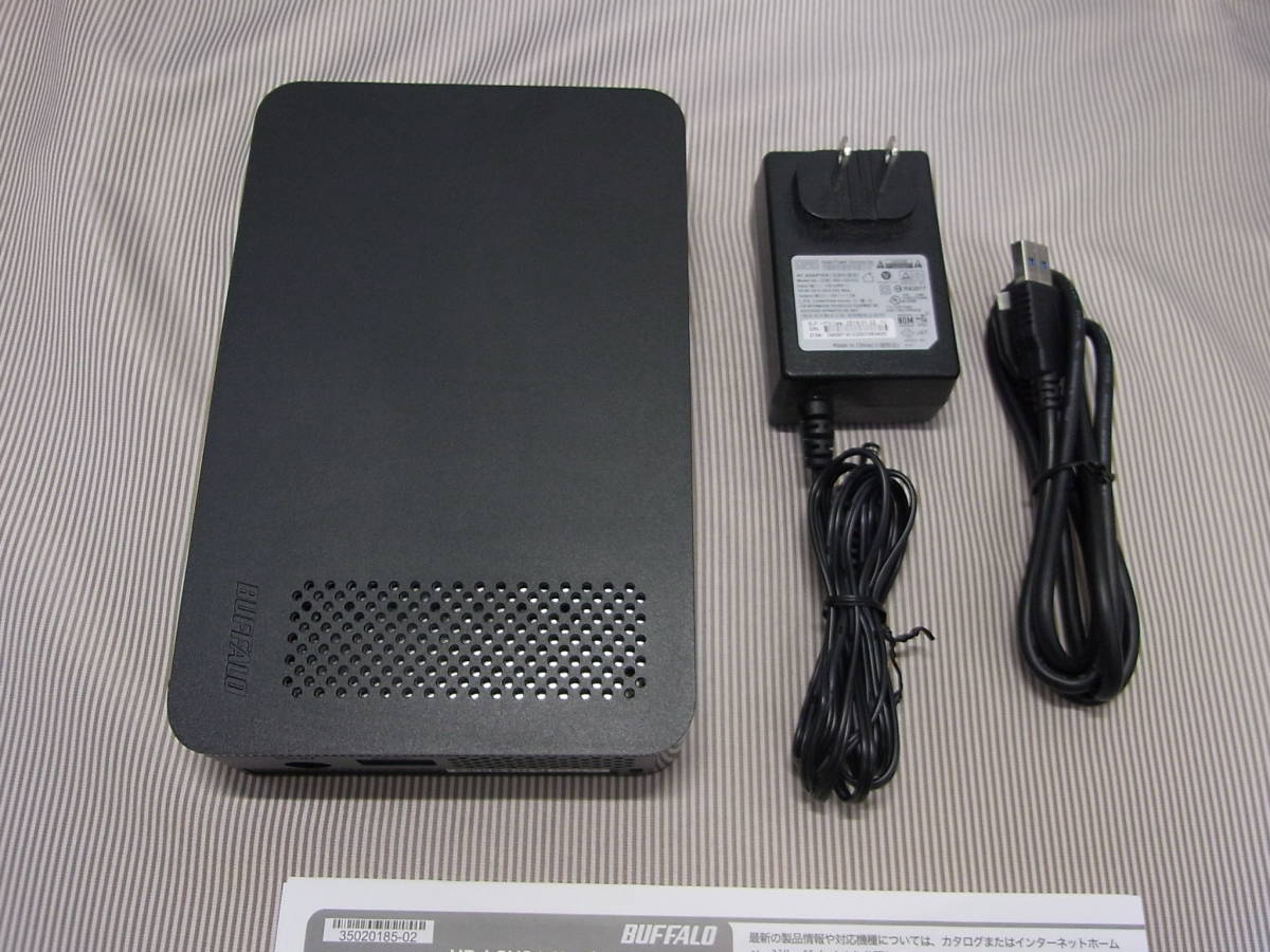 外付けHDD バッファロー 2TB BUFFALO HD-LC2.0U3-BK : ブラック | 外 