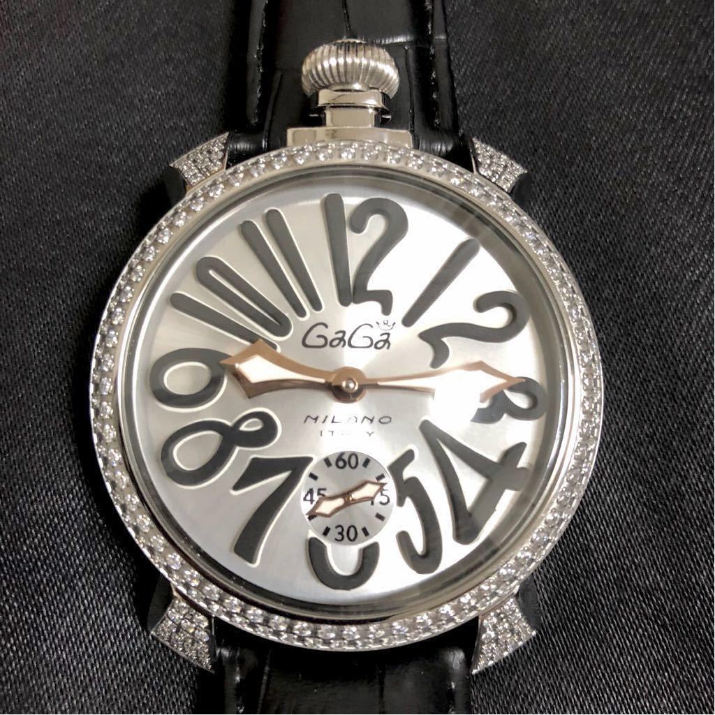 新品 GaGa MILANO 48MM ガガミラノ マニュアーレ 腕時計 手巻き 