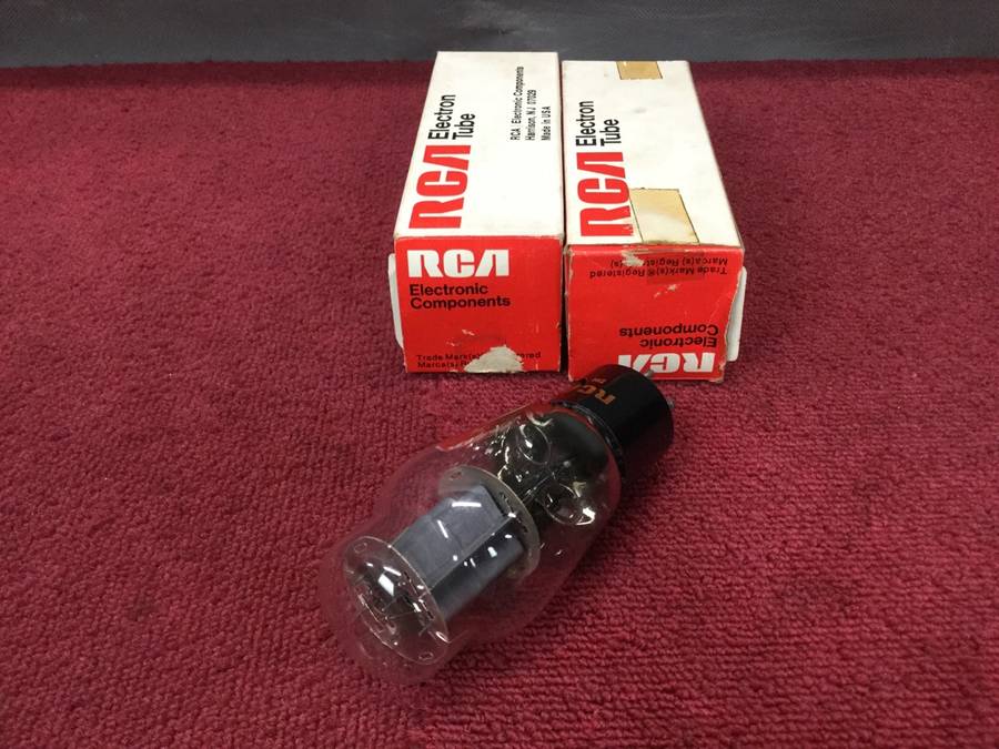 RCA 2A3 真空管 2本 元箱付き RCA 2A3 真空管 2本 元箱付き RCA 2A3 含む 真空管 2本◇ジャンク