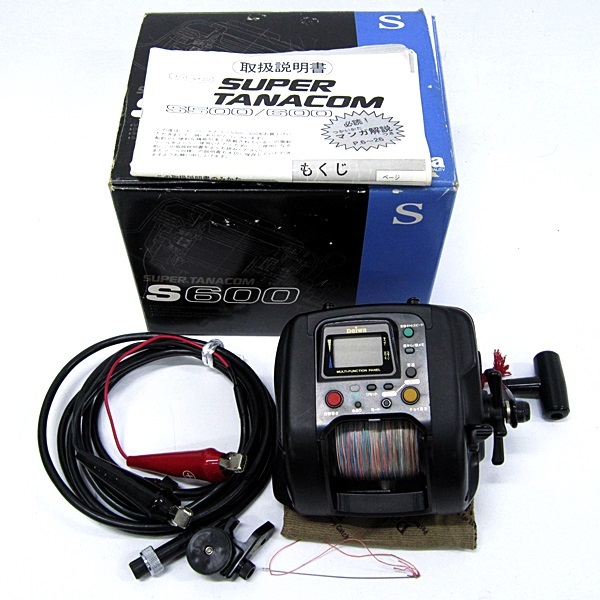 01 229-58639-20 Daiwa ダイワ 電動リール スーパータナコム S600 札