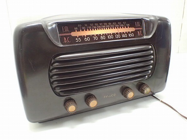 155xr/101F□フィルコ PHILCO MODEL48-250 真空管 ラジオ ジャンク扱い