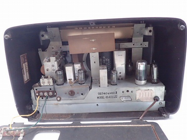 155xr/101F□フィルコ PHILCO MODEL48-250 真空管 ラジオ ジャンク扱い