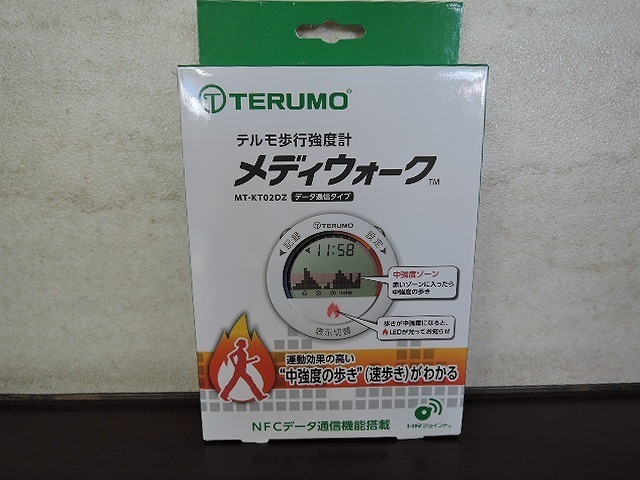 メディウォーク MT-KT02DZ 歩行強度計 TERUMO テルモ(Terumo) 極美品