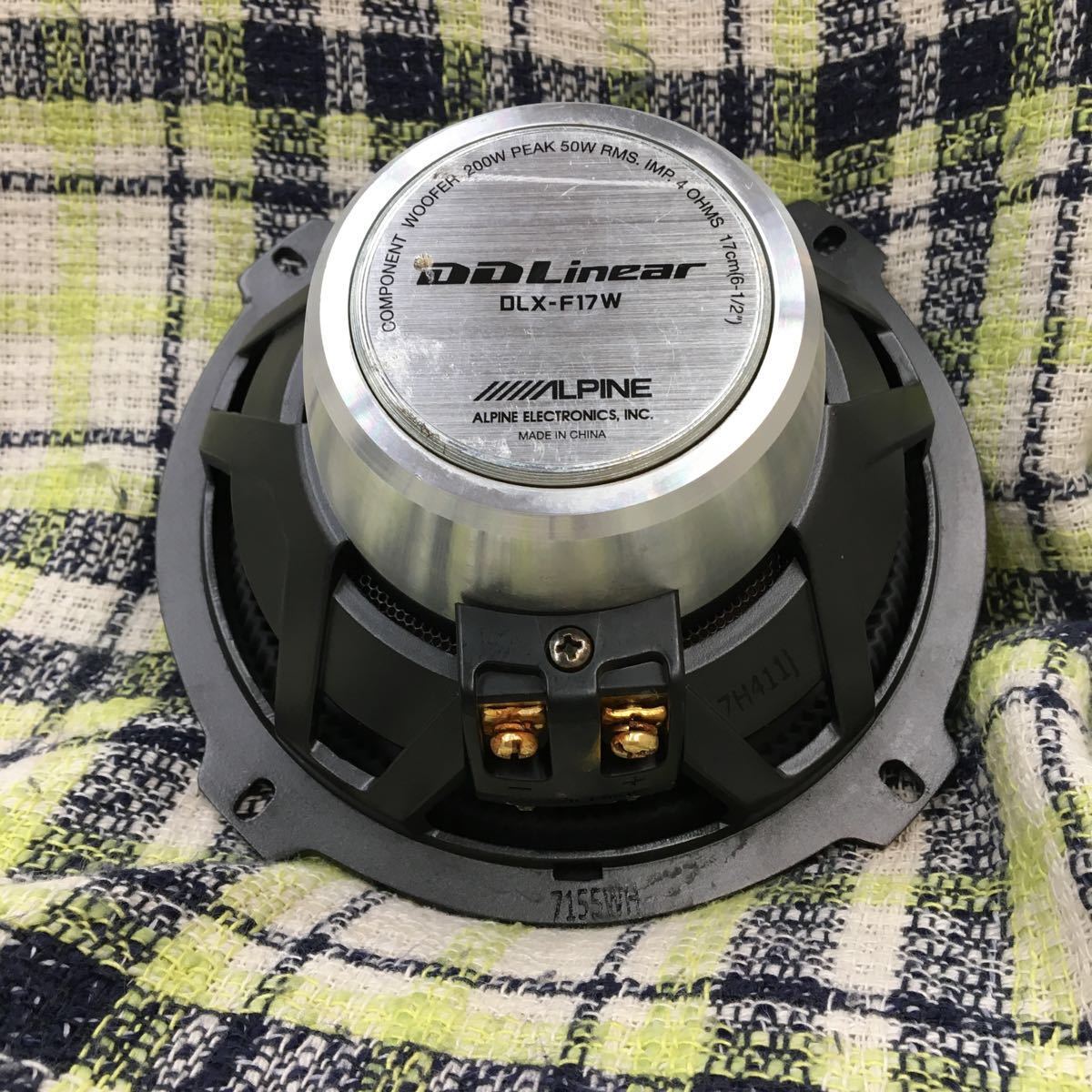 アルパイン DD Linear DLX-F177 セット アルパイン DLX-F17W トップ