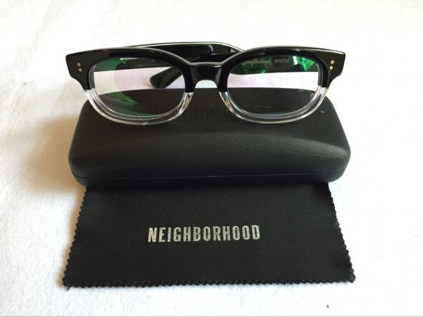 完売美品EFFECTOR×NEIGHBORHOOD TRAMP 伊達メガネ 眼鏡 フレーム