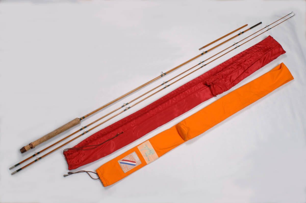 PEZON ET MICHEL RITZ SUPER PARABOLIC PPP MASTER -TYPE LAMBIOTTE SPLIT Cane Fly Rod 015
