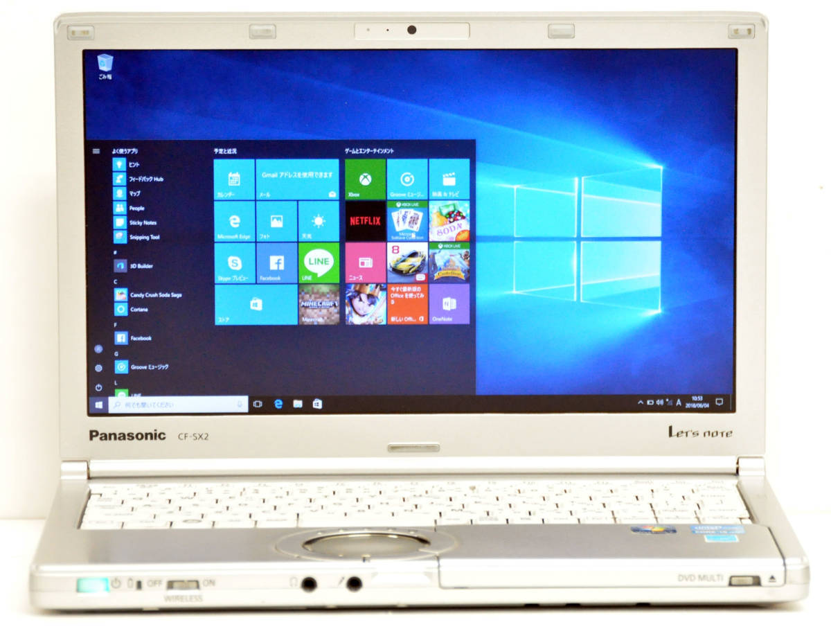 Office : Microsoft 2016搭載Win 10搭載Panasonic 2016⁄Windows i5 10 