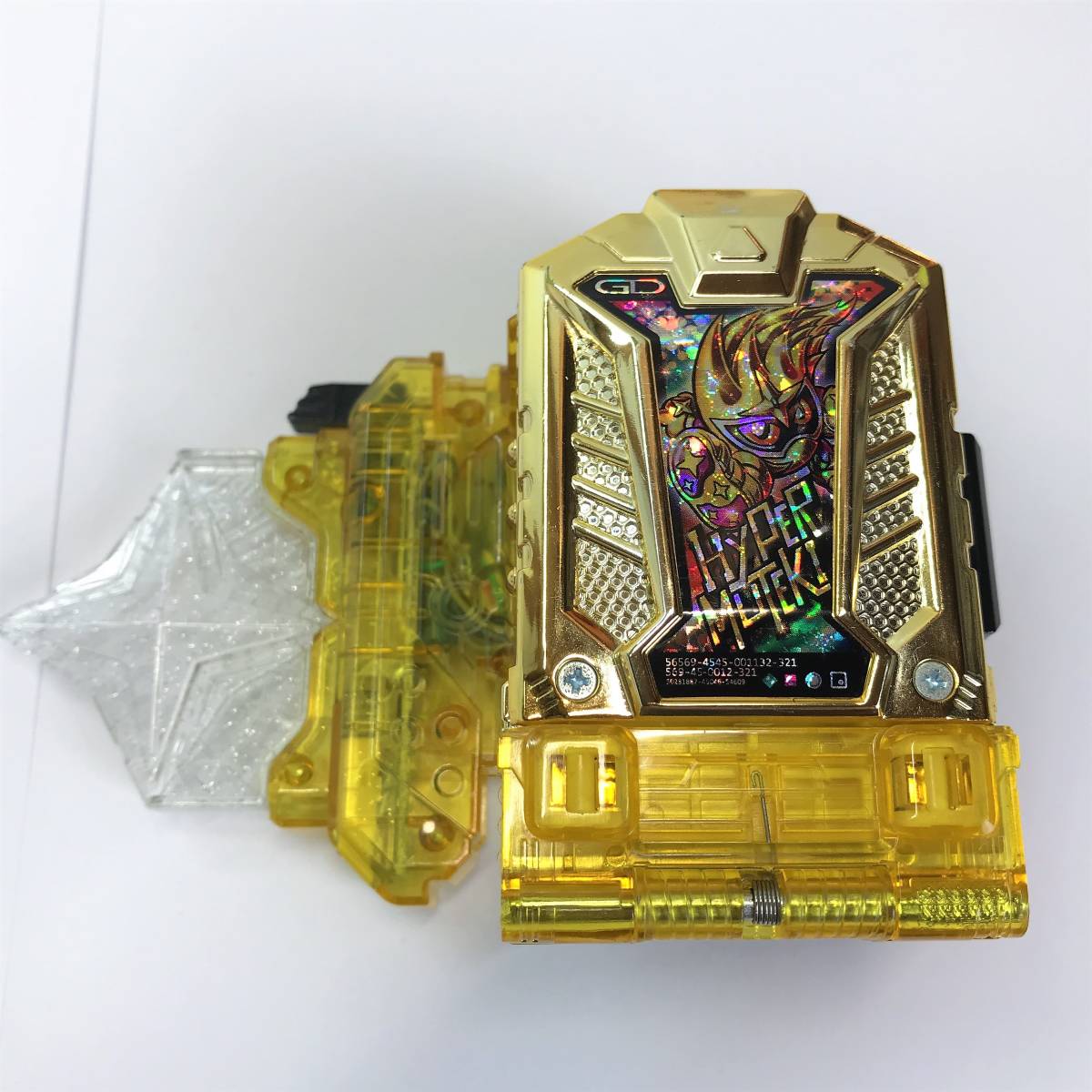 仮面ライダーエグゼイド DXハイパームテキガシャット 商品情報 仮面 