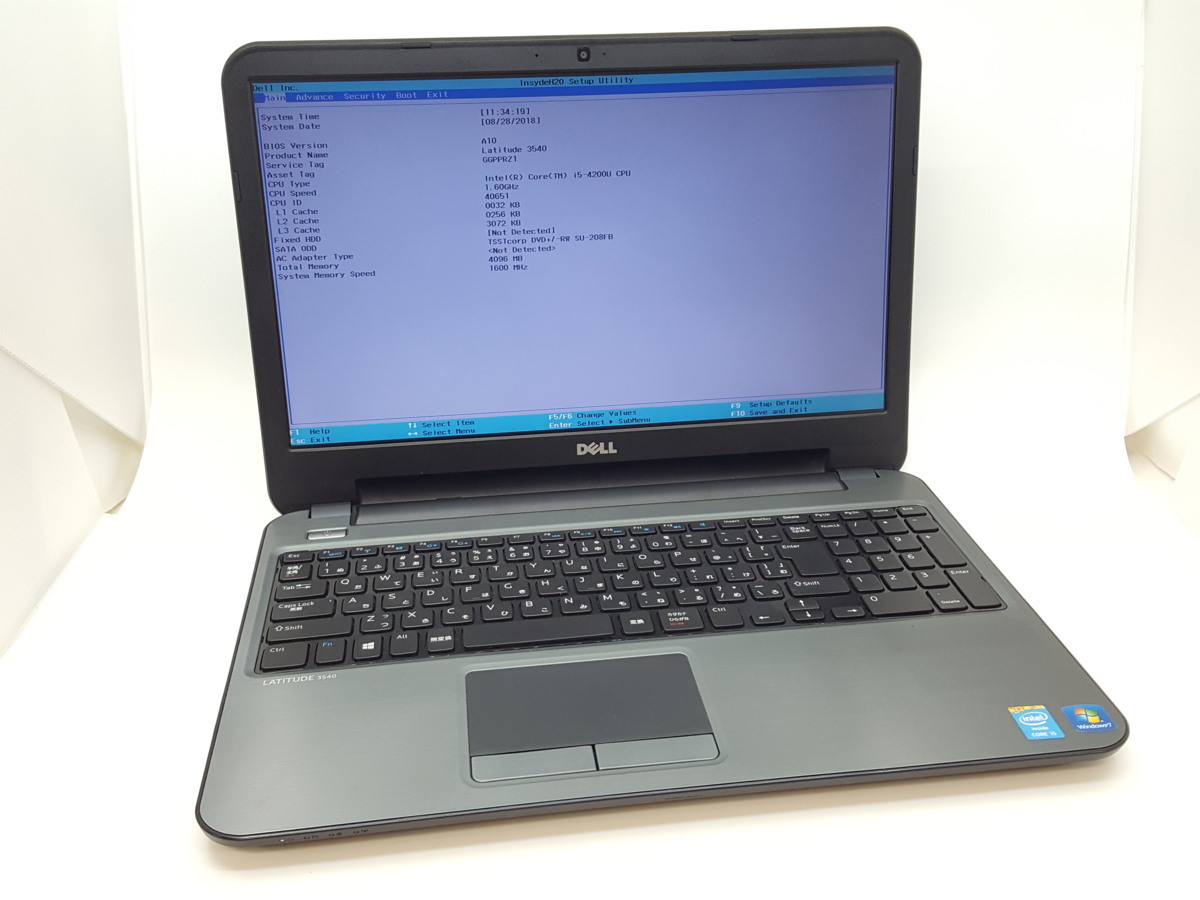 0 Latitude Core ジャンク DELL i5 メモリ4GB latitude 第13世代 G147 