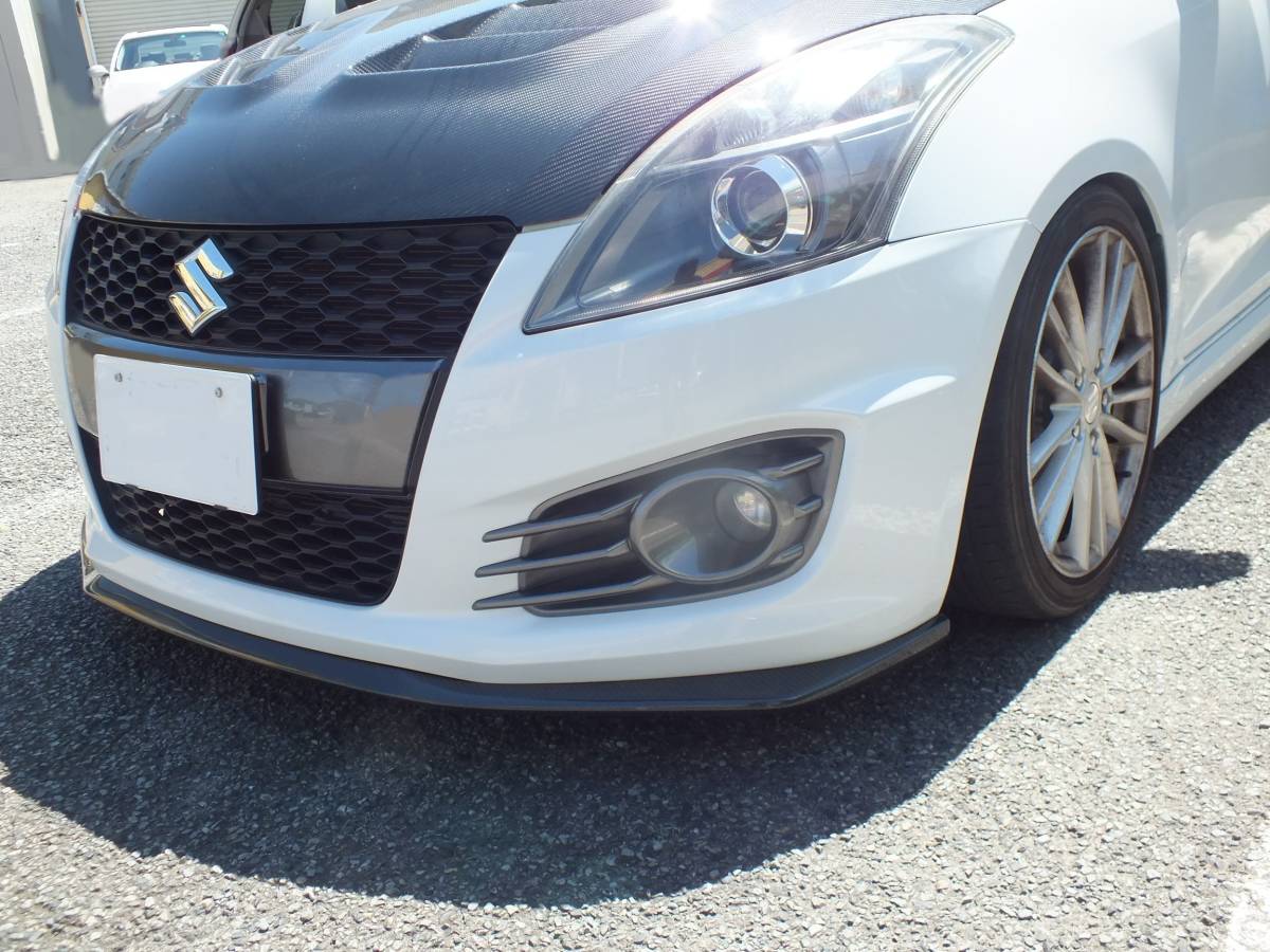 新商品 スイフトスポーツ ZC32 カーボンリップスポイラー / フロント
