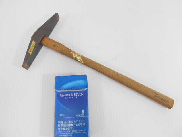  B034 三木技研 超硬 アサリ槌 特大 130mm / チップ付 山形刃槌 / 鋸 目立(その他)｜売買されたオークション情報、yahooの商品情報をアーカイブ公開 - オークファン その他