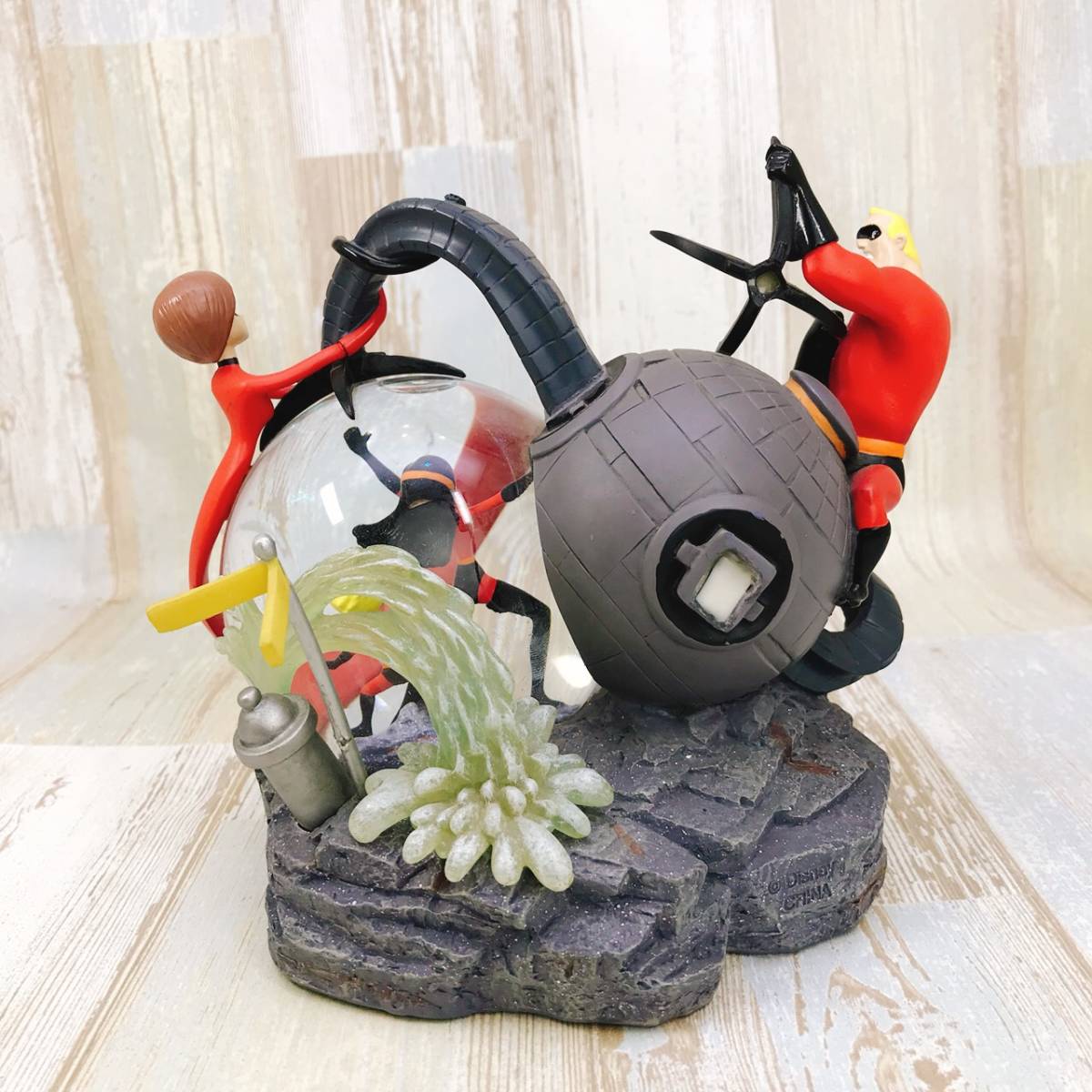 Mr.インクレディブル : 爆安 置物 スノードーム ディズニー Disney 