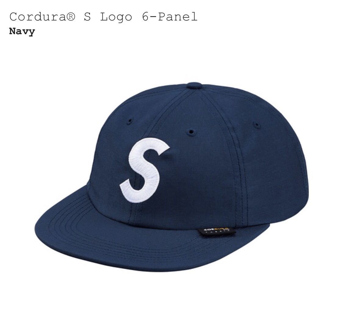Supreme　Cordura　S Logo　6-Panel Navy Supreme Cordura S Logo 6 Panel Cap Navy 紺色 オンライン購入