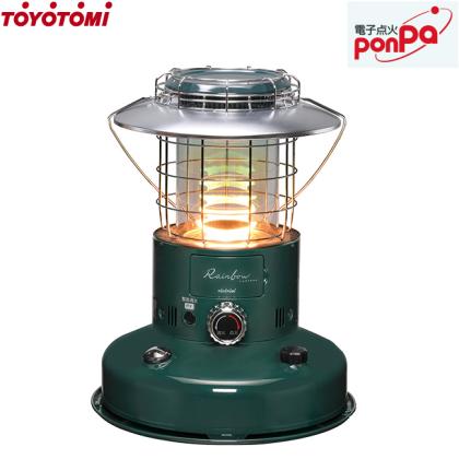 トヨトミ RL-250(G) 木造7畳 40W相当ランタン調レインボーストーブ 電子点火 ポータブル 対流形