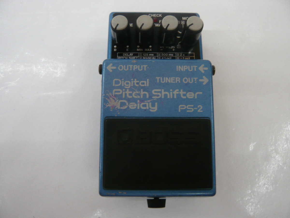 PS-2 Pitch BOSS Digital Shifter ピッチシフター⁄ディレイ - (ボス
