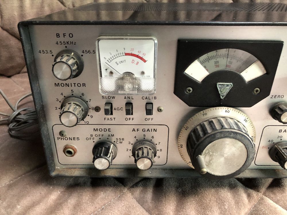 □□ YAESU ヤエス 真空管 受信機 FR-50B トランシーバー □□