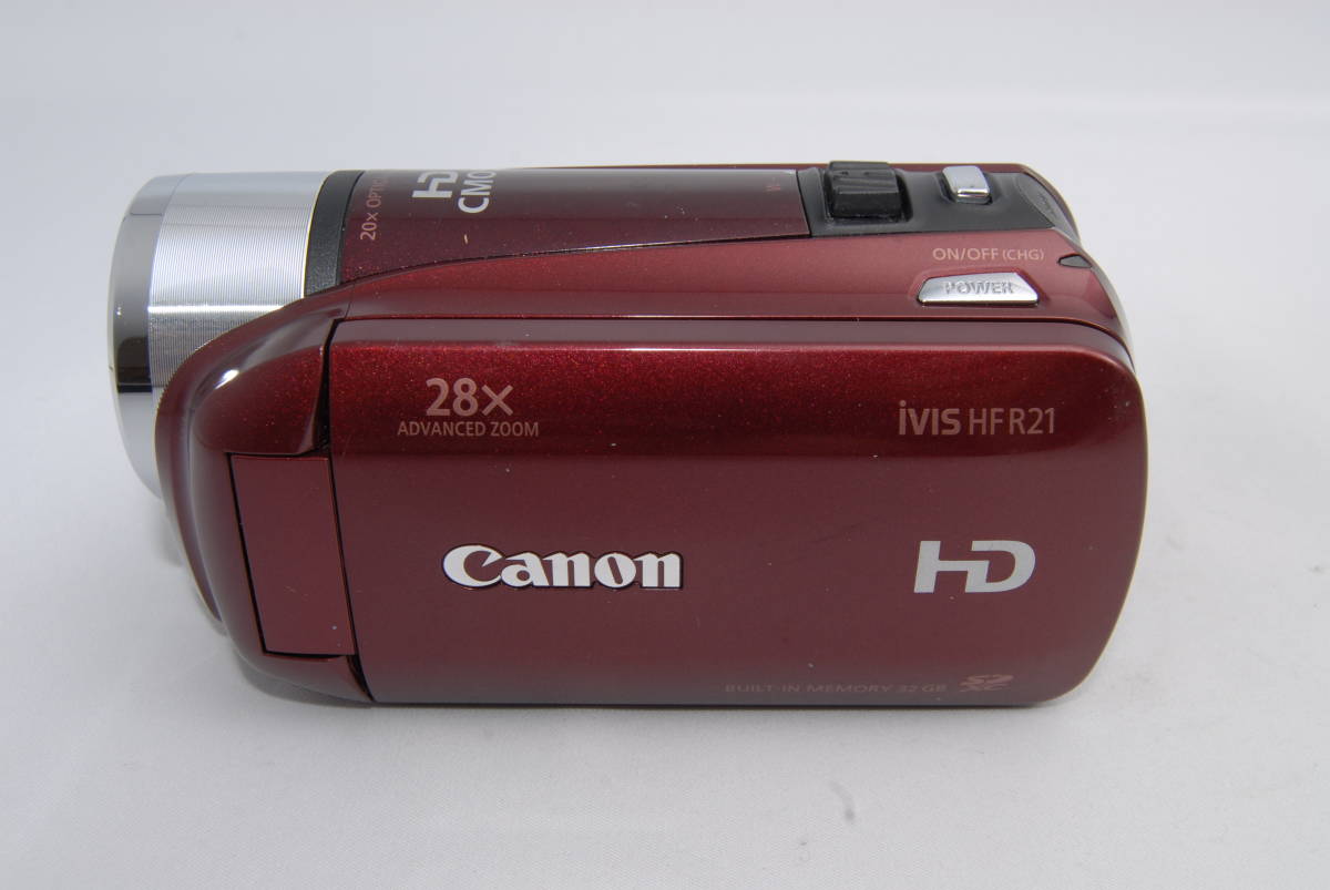 極上品 CANON デジタルビデオカメラ iVIS HF R21 【公式通販】