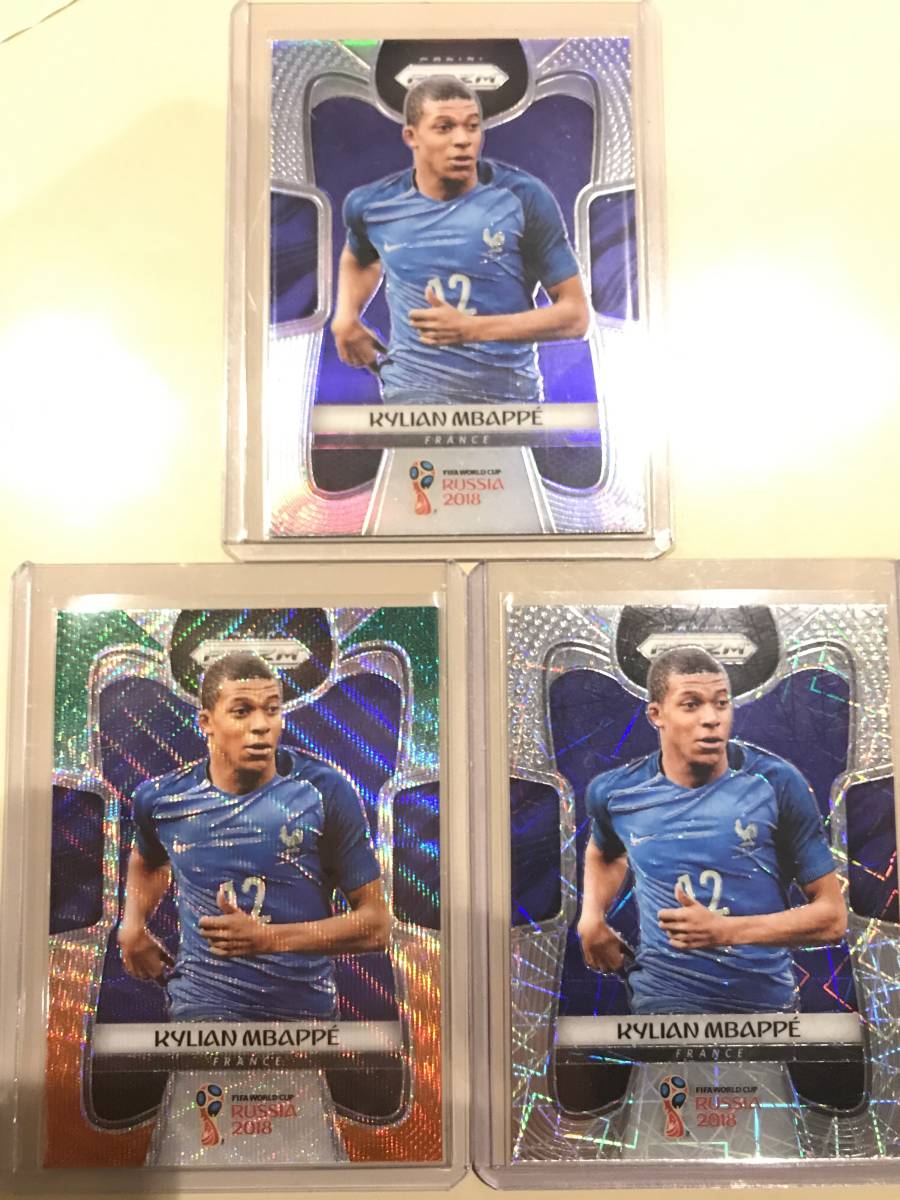 2018 panini prizm エムバペ フランス パラレルセット Prizm Kylian 0