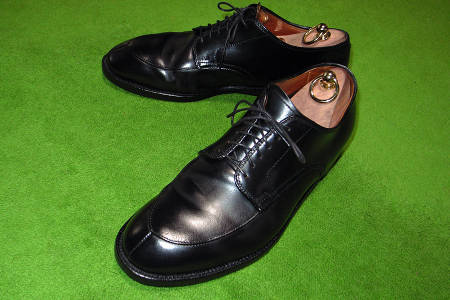 オールデン コードバン Vチップ ブラック ALDEN alden - 54331） V 