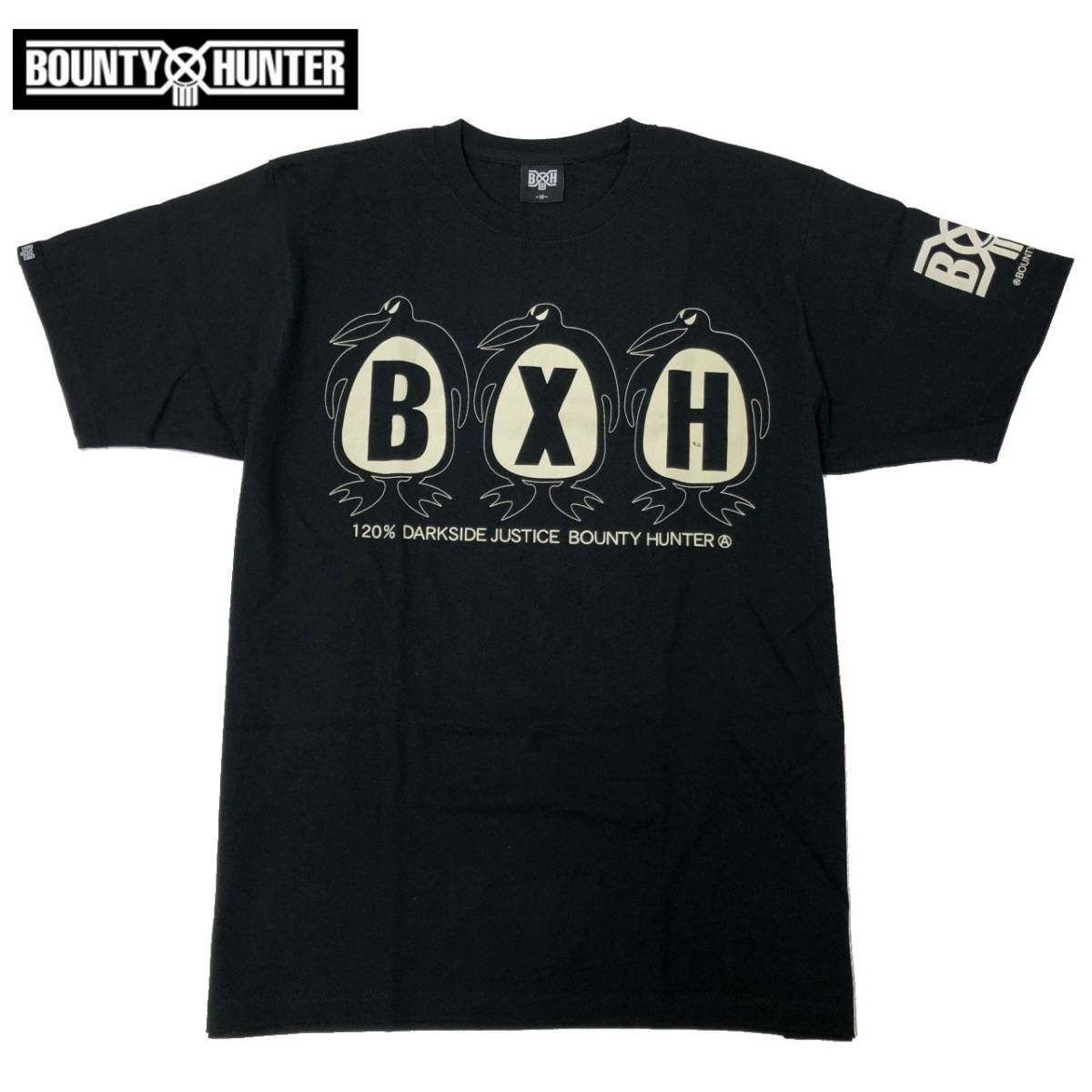 安い，新作 18SS 新作 送料360円 バウンティーハンター BxH Hensley Tee バック ロゴ プリント 半袖 Tシャツ Mサイズ 黒 ブラック BOUNTY HUNTER(バウンティーハンター)｜売買されたオークション情報、yahooの商品情 バウンティーハンター