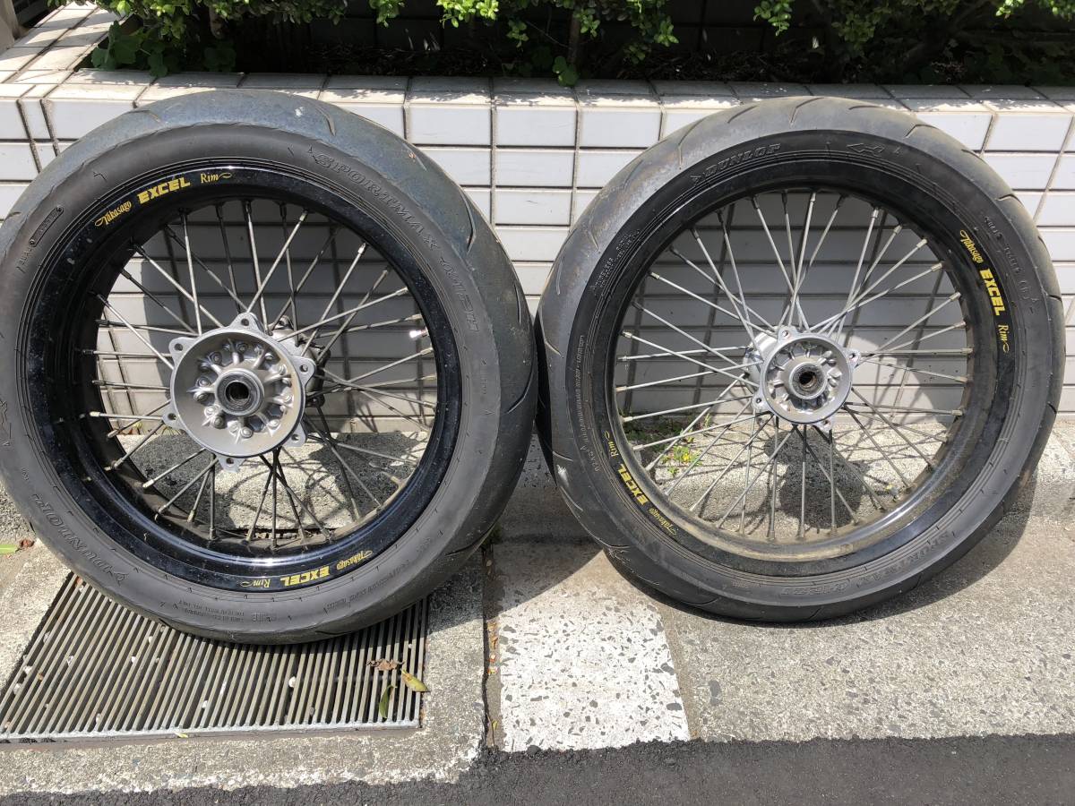 エキセルkdx用のホイール前後セット｜Www.aquithie.com