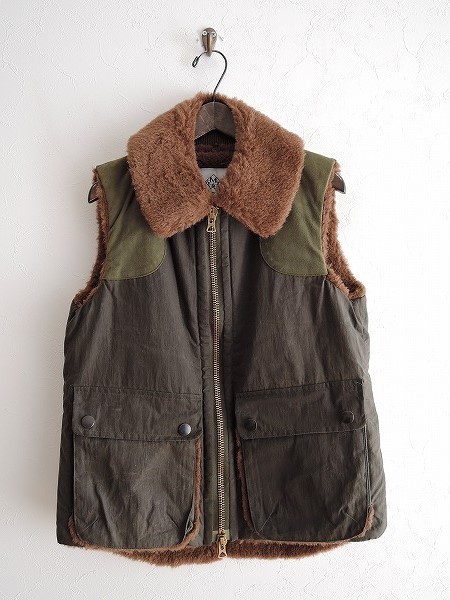 □オールドマンズテーラー R&D.M.Co- *ハンティングベスト*裏ボア  