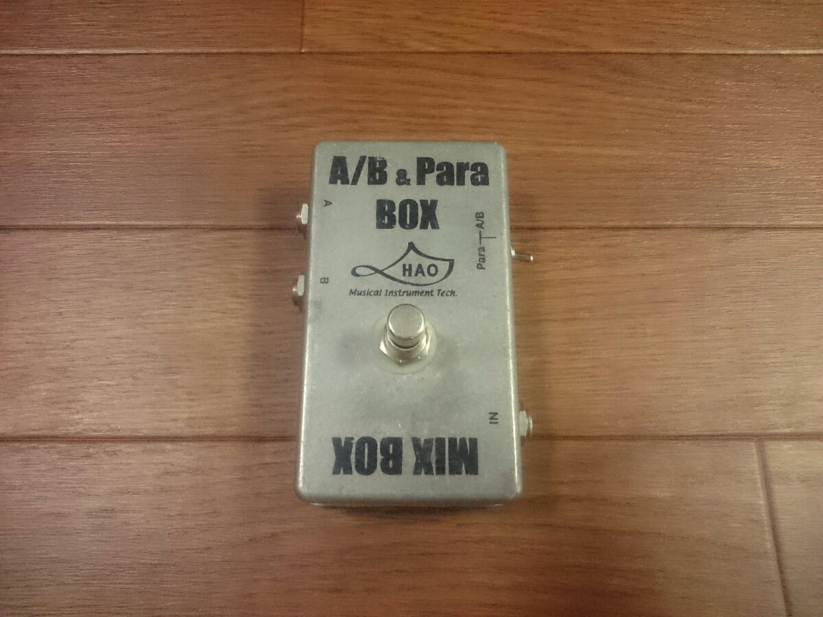 HAO AB&Para BOX スイッチャー BOX HAO MIX A⁄B & PARA メルカリ Audio Harmony com
