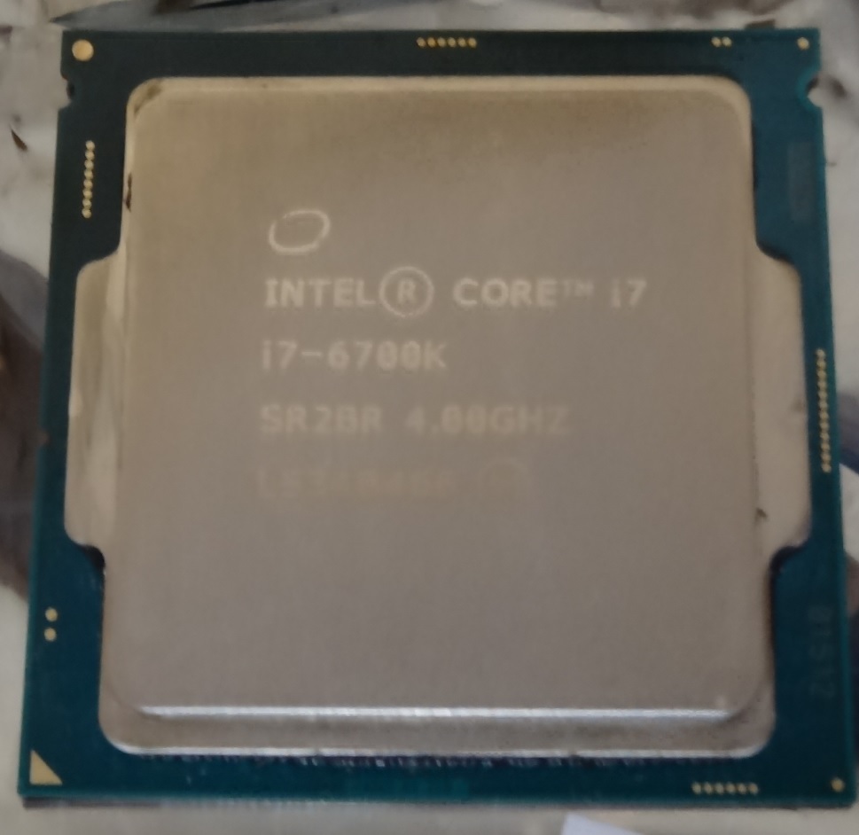 【CPU】Intel Core i7 6700K Skylake