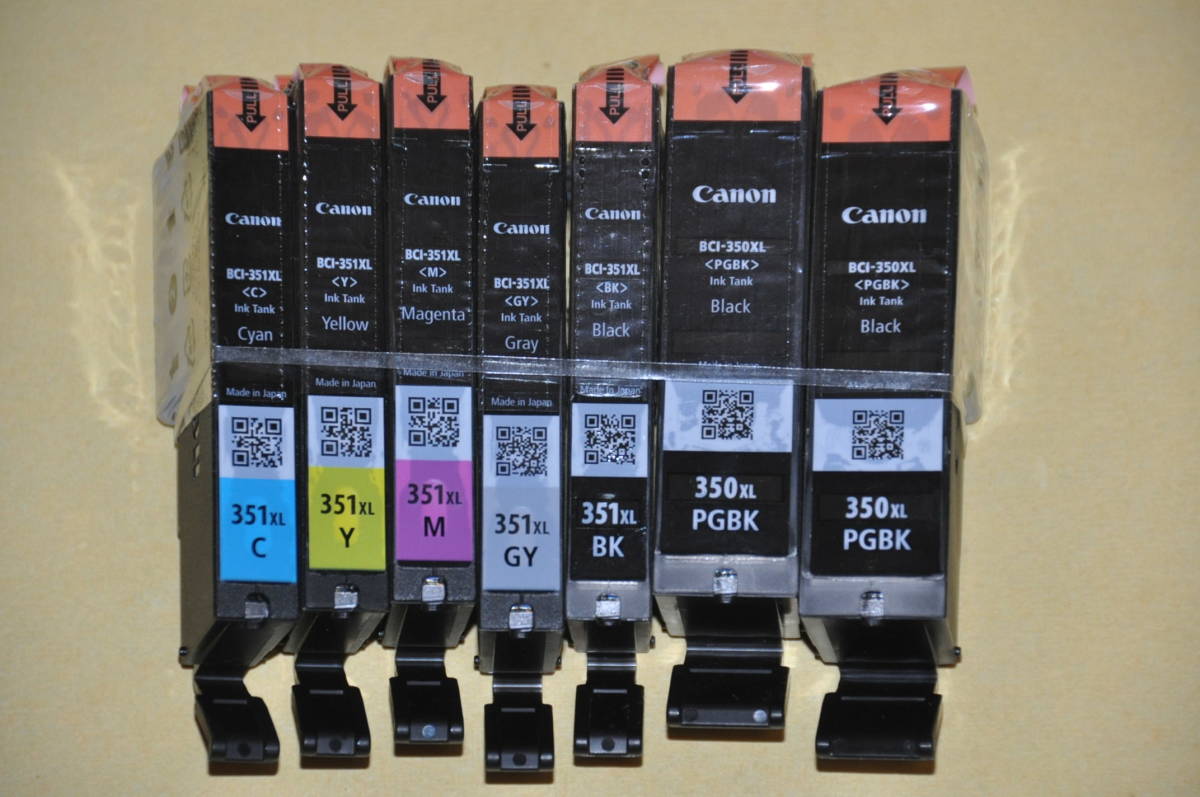 純正インク Canon キャノン 6色マルチパック 大容量 BCI-351XL+350XL⁄6MP