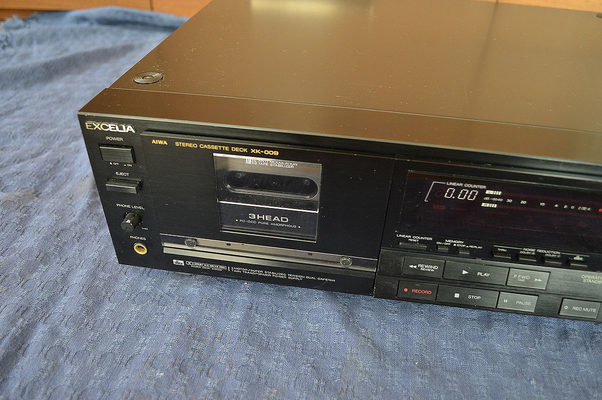 AIWA アイワ EXCELIA XK-009 ハイエンド 高級カセットデッキ 【公式通販】