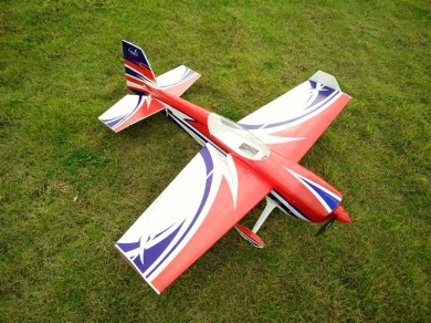 SLICK540 38”15E 3D（PP)レッド RC 3D PP 30CC 540T Aerobat