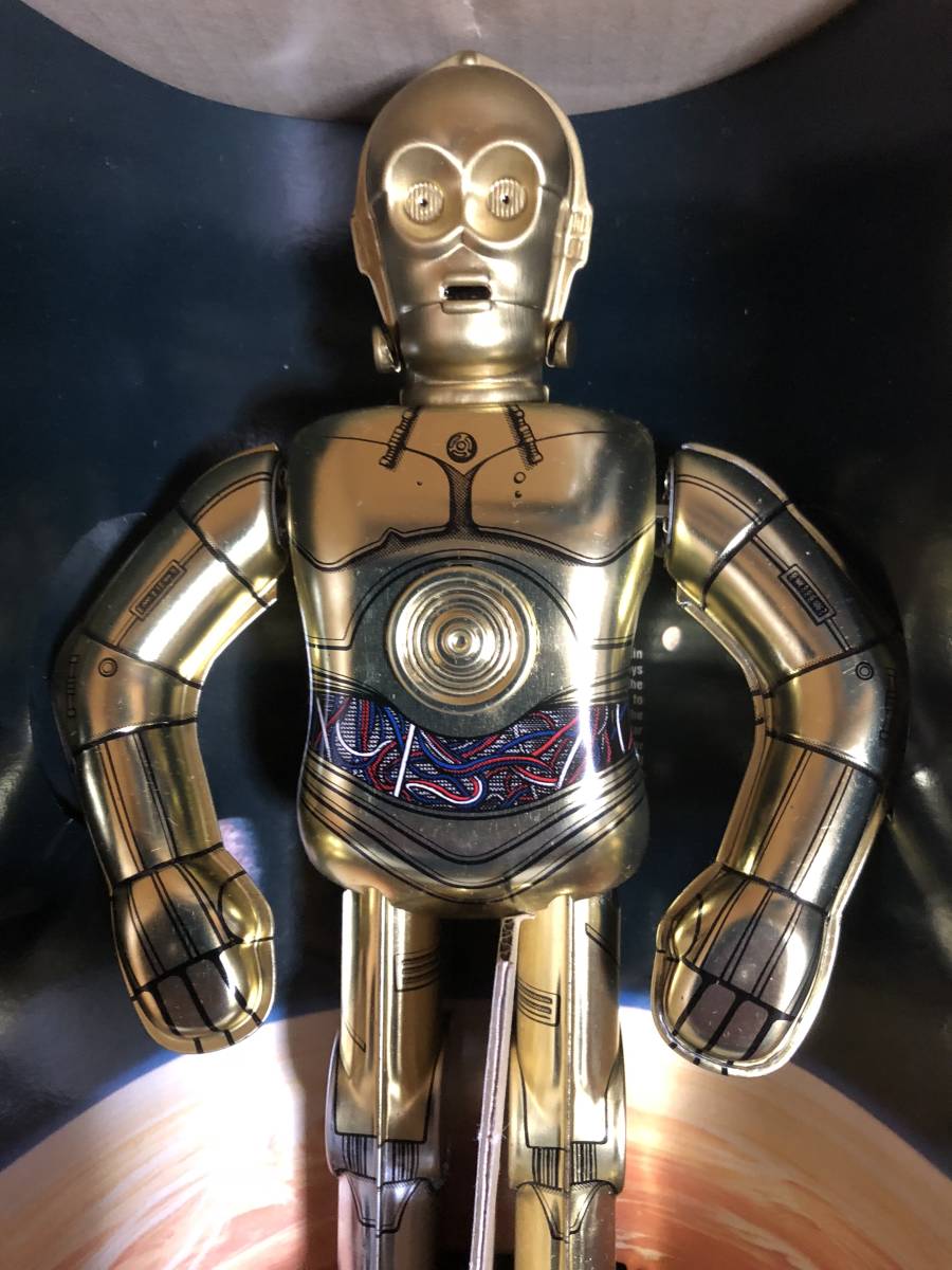 未使用】スターウォーズC3-PO ゼンマイ式歩行 大阪ブリキ玩具製