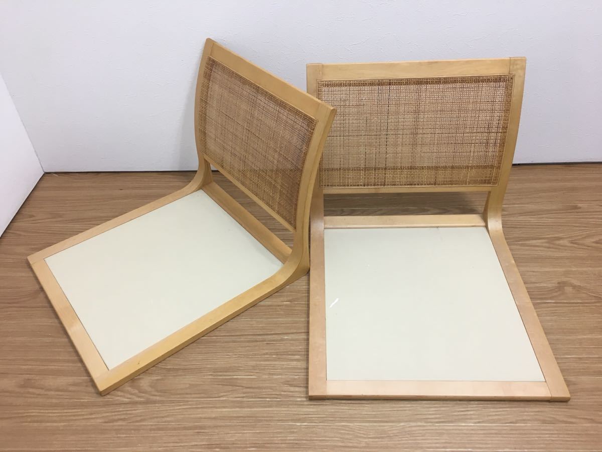 ②希少天童木工長大作低座椅子ローチェアTENDO ヴィンテージSZ □得々