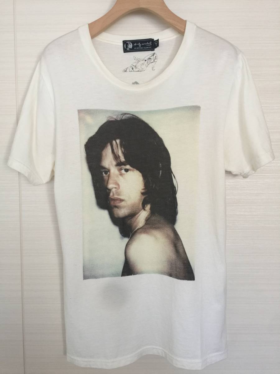 ヒステリックグラマー アンディウォーホル ミックジャガーTシャツ M 
