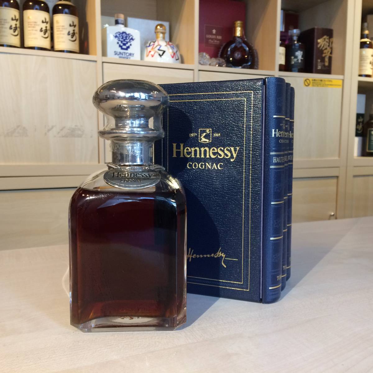 91009 Hennessy (ヘネシー) ナポレオン シルバートップ 箱付 ヘネシー