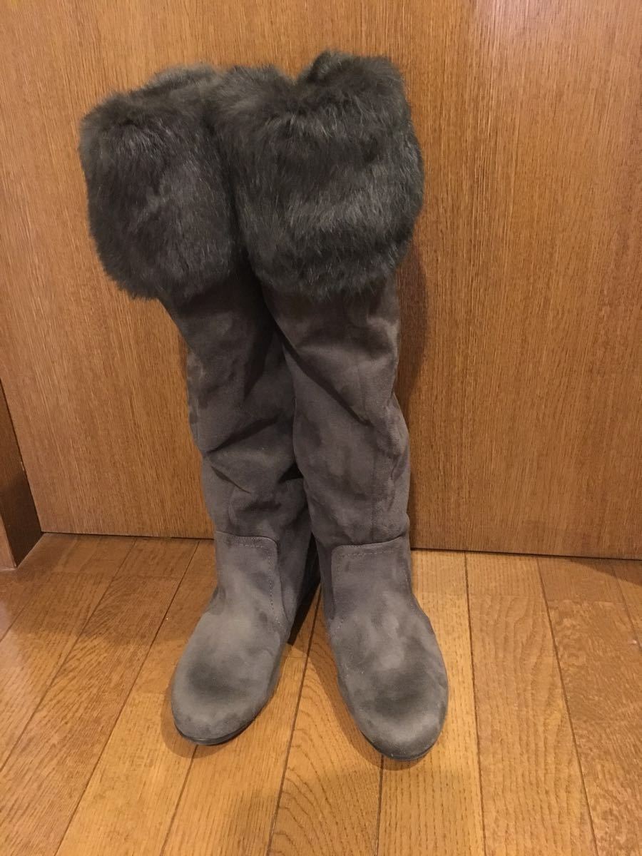 超美品 エンチャンテッド ニーハイブーツ 25.0