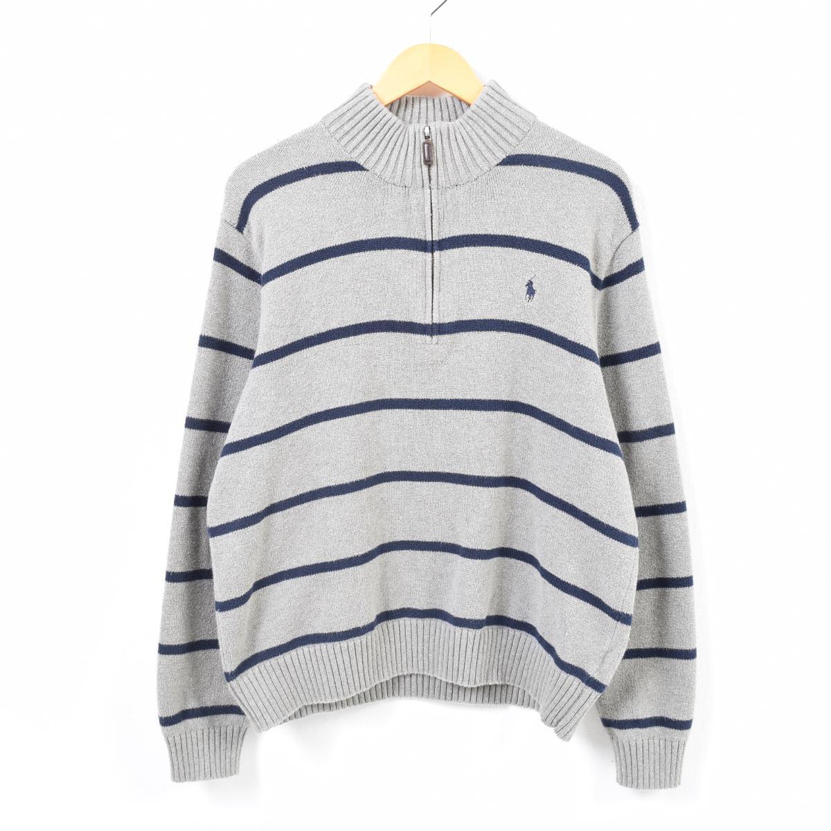 【超激得，安い】 ラルフローレン コットンニットハーフジップセーター /wap4659(セーター)｜売買されたオークション情報、yahooの商品情報をアーカイブ公開 - オークファン 男性用